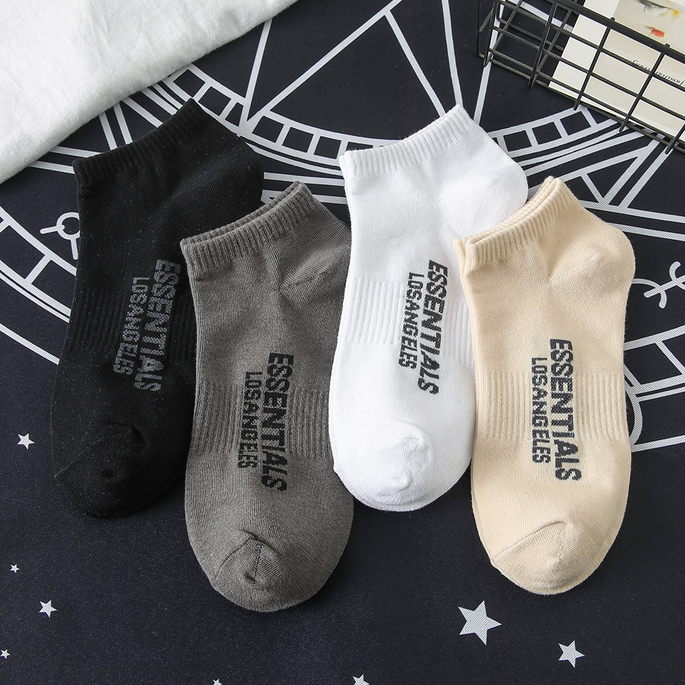 Ddmytiger Ddmytiger China S Domestic European And American Fashion Socks Men Letter Sports Cotton Wicking Sweat Anti Odor Low Top Short
