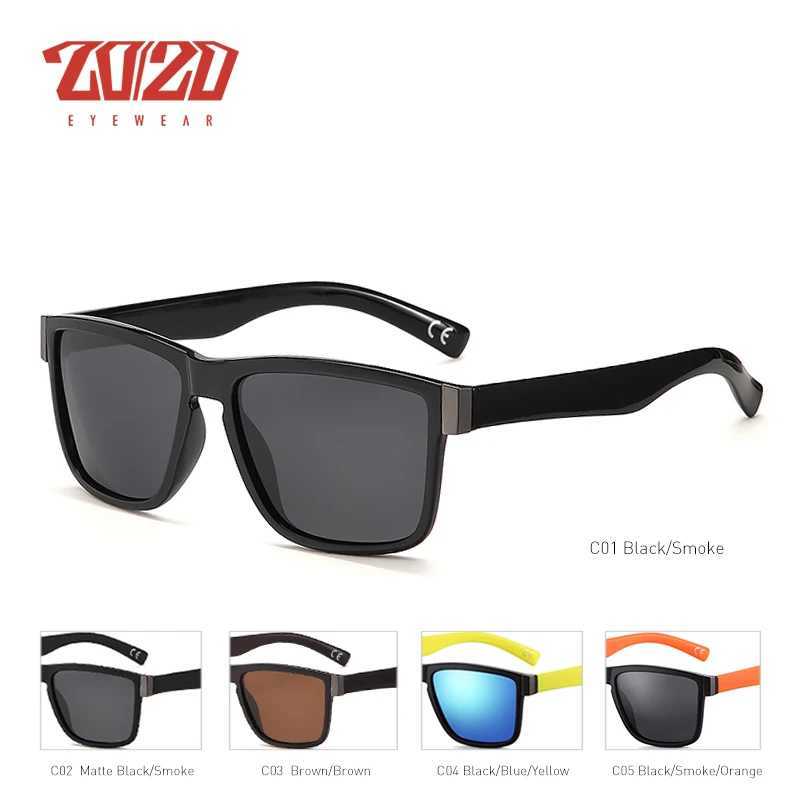 20/20 Classic Polarized Sunglasses Mens Driving Glasses Coating Black Frame Fishing Driving Glasses Mens Sunglasses PL278 W241228