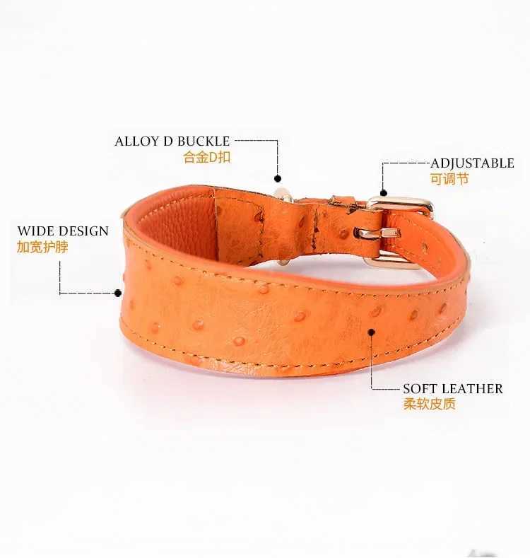 New Arrival Pet Supplies Custom Top Layer Cowhide Cat Collar Adjustable Genuine Leather Luxury Dog Collar Z241228