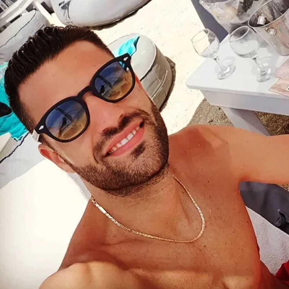 JNPCXI Quty New Retro Round Sunglasses Women Fashion Rivets Decoration Shades UV400 Men Punk Leopard Sun Glasses W241228