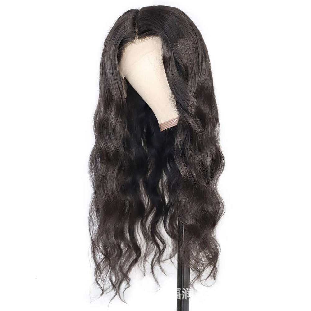 Wig Full 4X4 Body Human Wig Natural Color Real Hair Lace Headband Kq1 Kq1