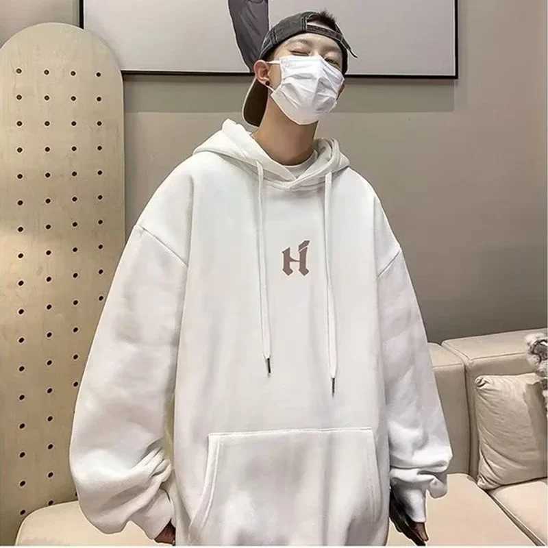 City Boy Oversized Hoodie Sweatshirt Men American High Street Hoodies Funny Streetwear Hip Hop Hoody Mens 2025 Autumn Tracksuit X241228