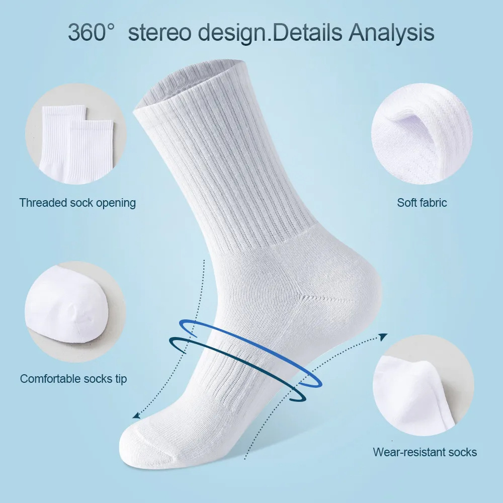 Ddmytiger Ddmytiger China Domestic White Men S Socks Mid Tube Breathable Wicks Professional Sports Running Basketball Stockings Black Cotton