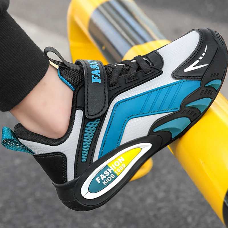 Childrens Casual Shoes Fashion Mesh Breathable Running Shoes Field Cushioning Sports Basketball Shoes for Kids Sneakers W241228