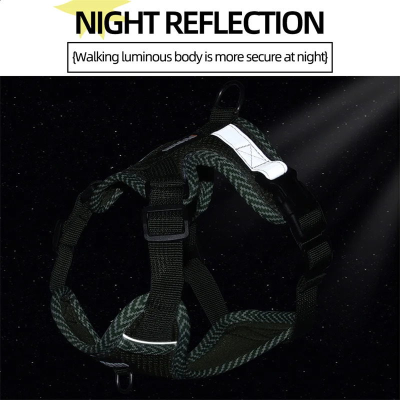 High Quality Fashion Cat Dog Harness and Leash Set Reflective Pet Harnesses Vest for Cats Small Dogs Pets Out Door Walk Supplies 241227