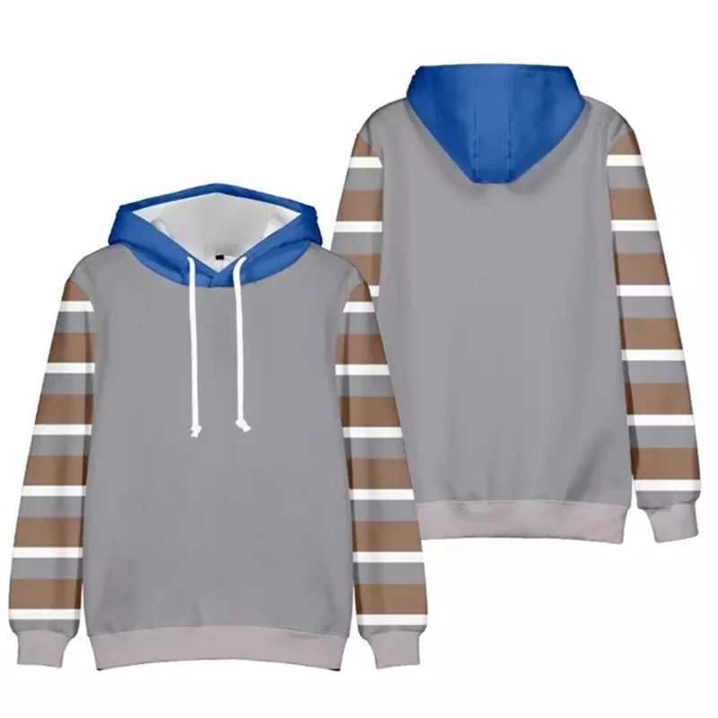 Creepypasta 3d Hoodie Pullover Ticci Toby Jacket Cosplay Costume Anime 3d Sweatshirt Mens Casual Autumn Pullover Plus Size Whol M241228