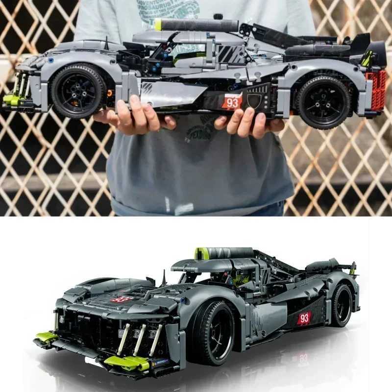 Supercar Blocks 1775pcs 9X8 24H Super Racing Car Leo Mans Building Toys Hybrid Hypercar Model Kids Adult Gifts Compatible with 42156 X241228