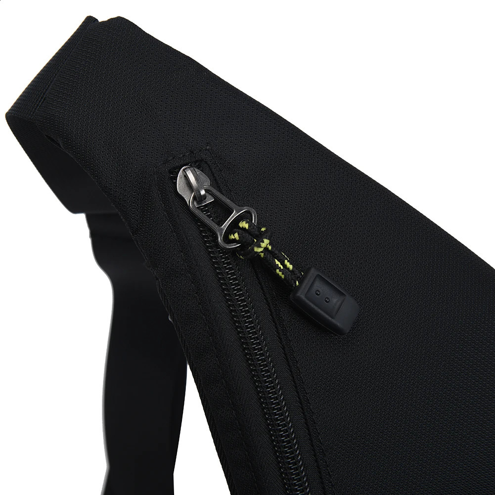 Men Chest Bag Lightweight Nylon Fanny Pack Waterproof Casual Backpack Small Zip for Travel Hiking for Sports Cycling for Outdoor 241228