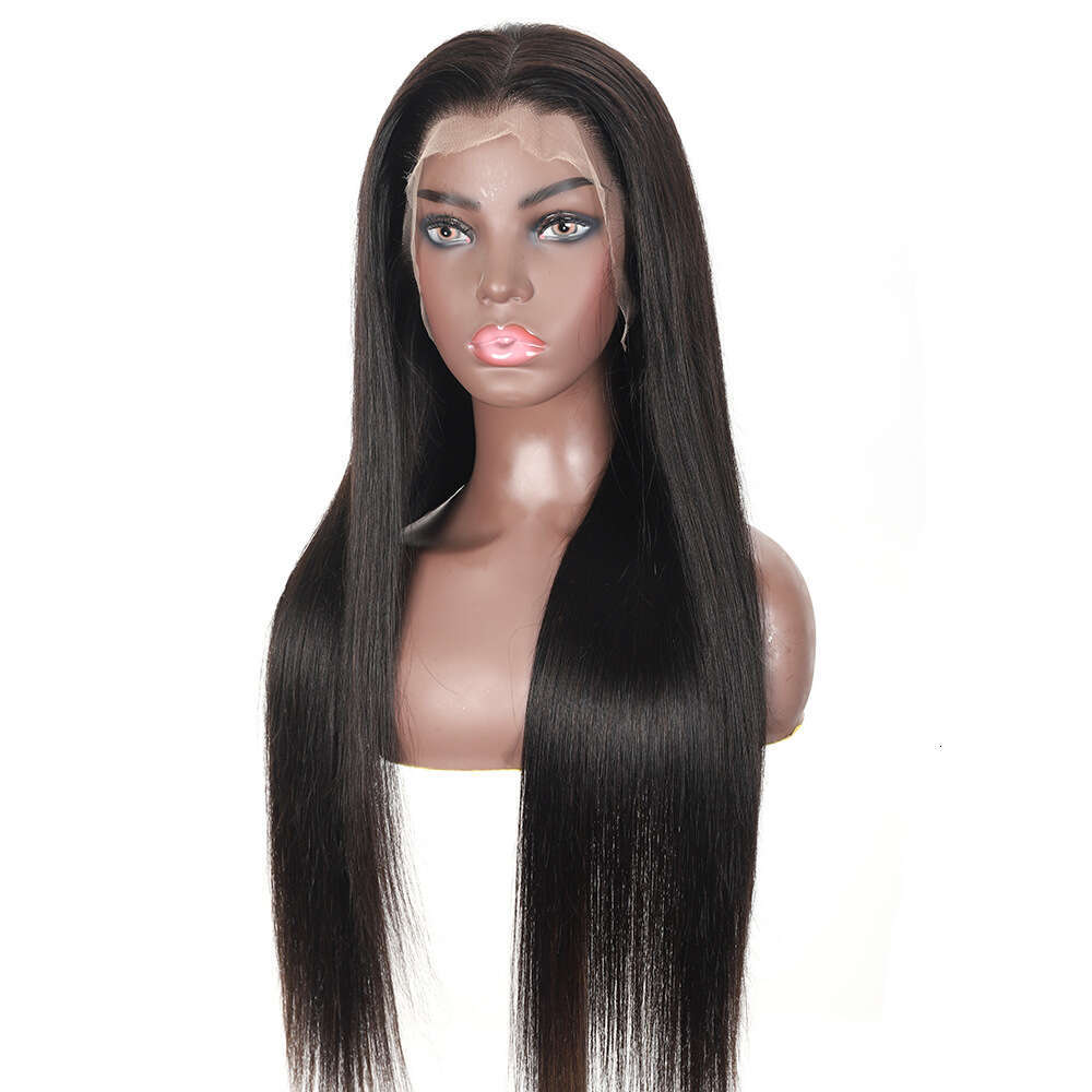 13X4 Wigstraight Front Lace Headband Real Wig Long Straight Human Hair Kq2 Kq2