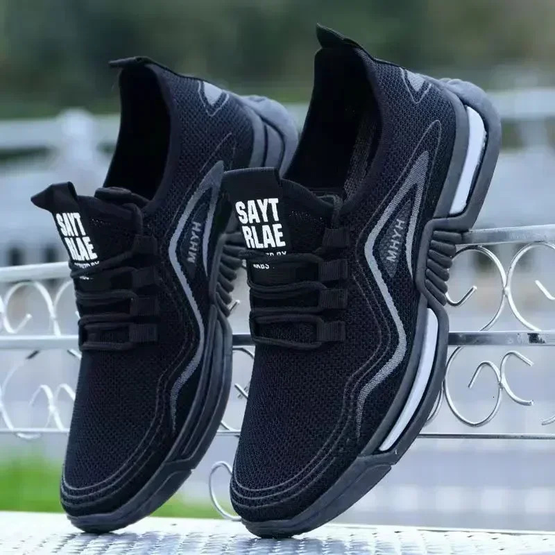 Male Sneakers Simple Mens Casual Spring Outdoor Non-slip Mens Zapatos Para Hombres Breathable Man Running Shoes ddmythur