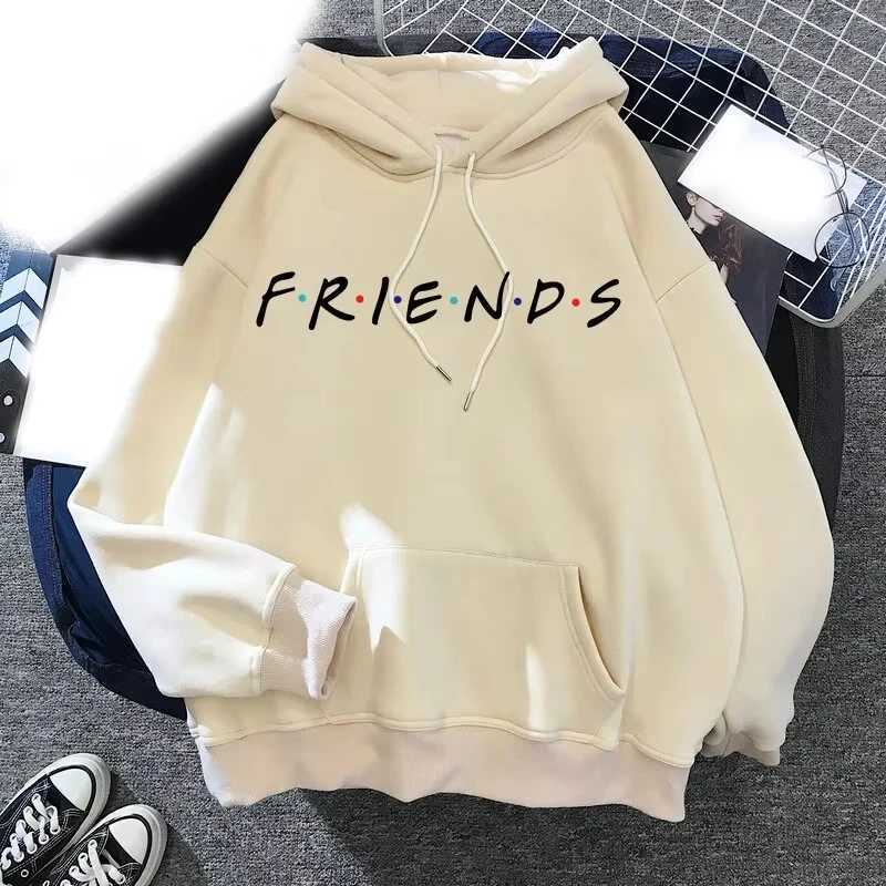 New Tv Series Friends Hoodies Men Women Fashion Hoodie Japanese Anime Sweats Women Sweatshirt Coat Pullovers Letter Sudadera Boy X241228