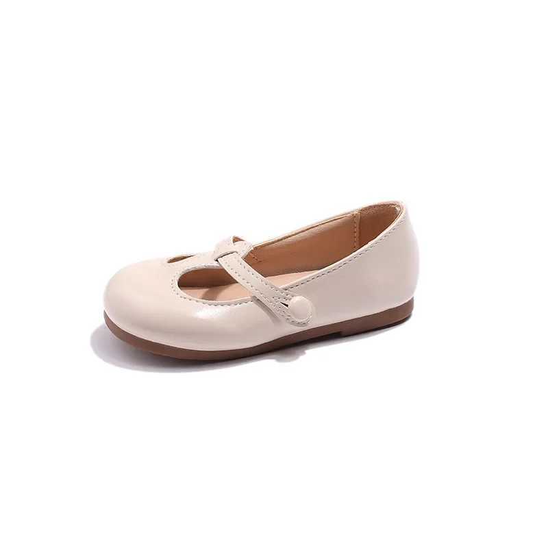 Lovely Toddler Girls Mary Janes Vintage New 2024 Shallow Autumn Round Toe Non-slip Classic Light Kids Shoe Children Flat Shoes W241228