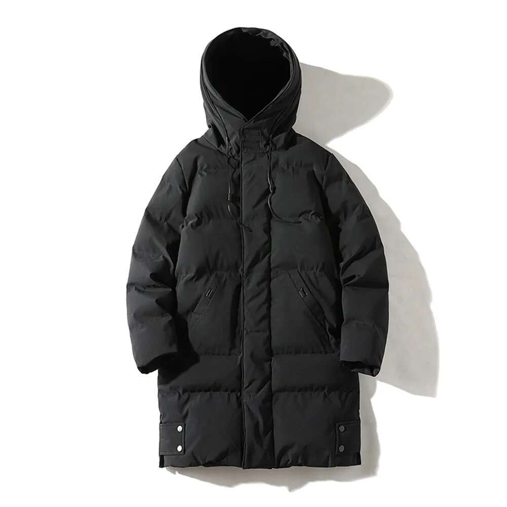 Men's Parka Winter Long Cotton Padded Parkas Outdoor Puffer Jacket Overcoat Thick And Warm Coat Men Fashion 201126