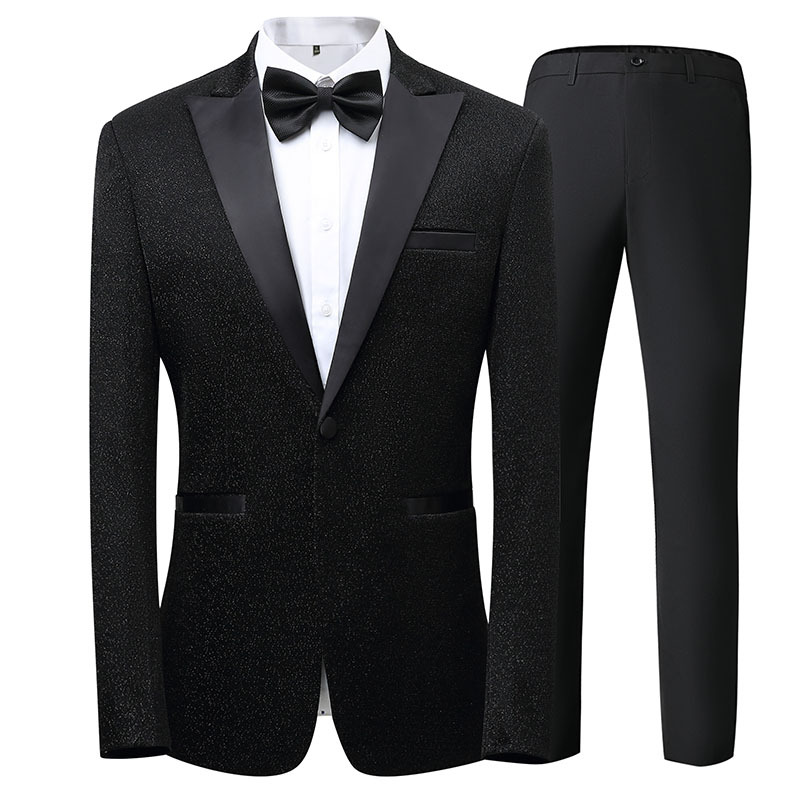 S1227Slim Korean wedding dress business casual handsome men's suit