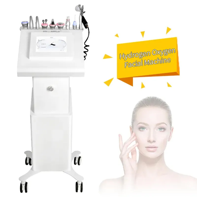 Multi Functional Face Lifting Device Double Chin Remove Skin Tighten Spray Gun Skin Rejuvenation Machine Facial Deep Cleansing Brightening Device