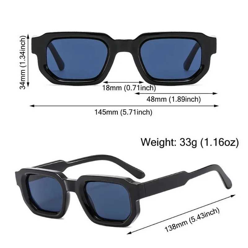 Fashion Retro Small Square Frame Sunglasses Women Shades UV400 Protection Vintage Punk Men Outdoor Sports Y2K Sun Glasses W241228