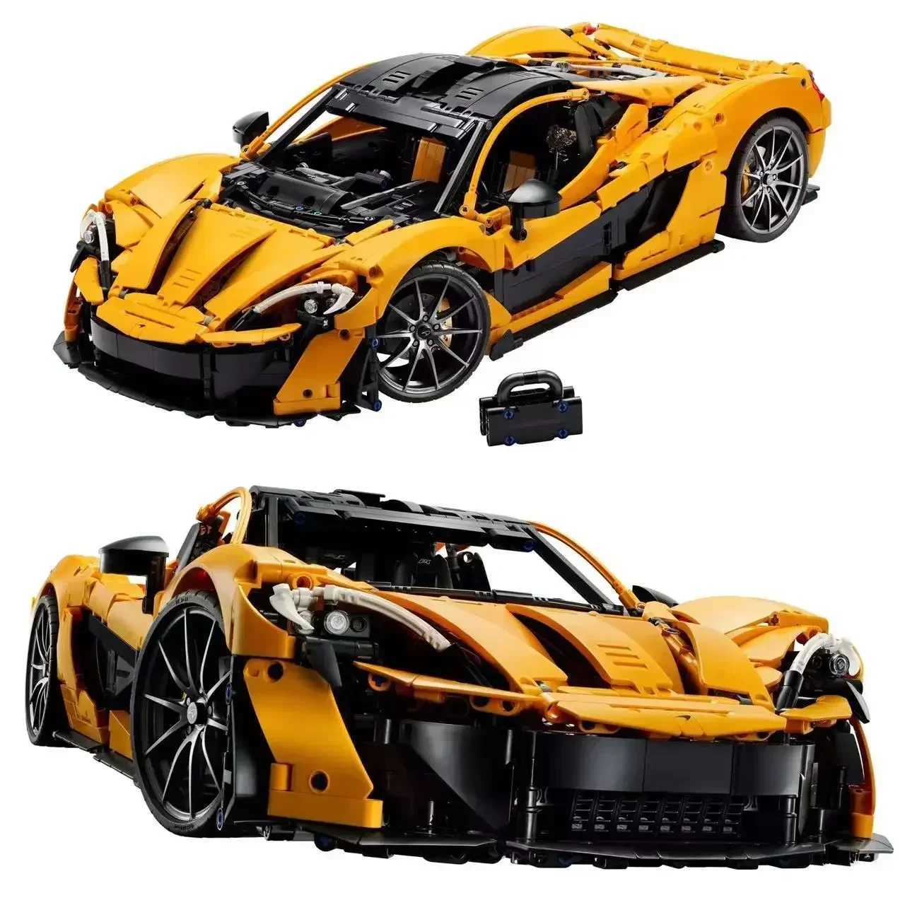 2024 New 42172 P1 Super Racing Car Model Building Blocks 1 8 Assembly Set Bricks Technical Toys For Children Christmas Gifts X241228