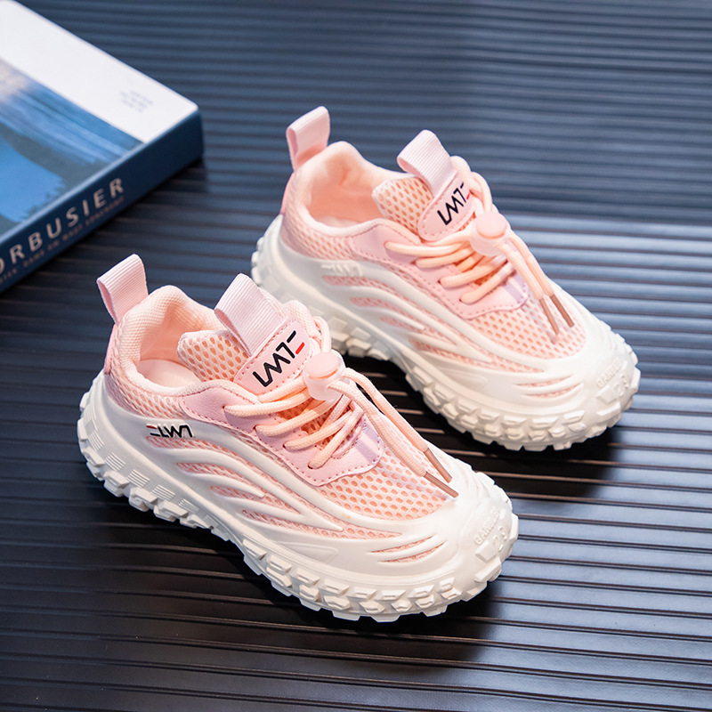 Kids Shoes Girls Casual Sneakers Fashion Mesh Sports Shoes Happysteps for Youth Outdoor Reflective Glow in Dark Toddler Running Shoes Boy Shoes Sizes 