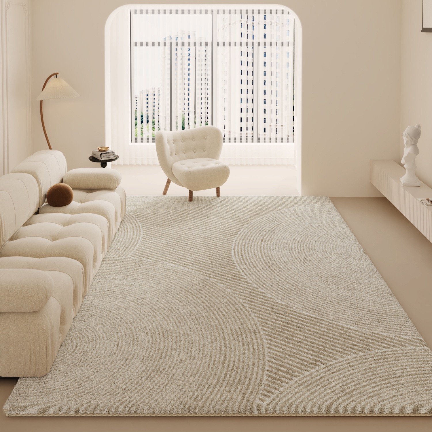4828-53.66-PTX-Large Size Sofa Coffee Table Mat Girls Bedroom Bed Blanket Cloakroom Decoration