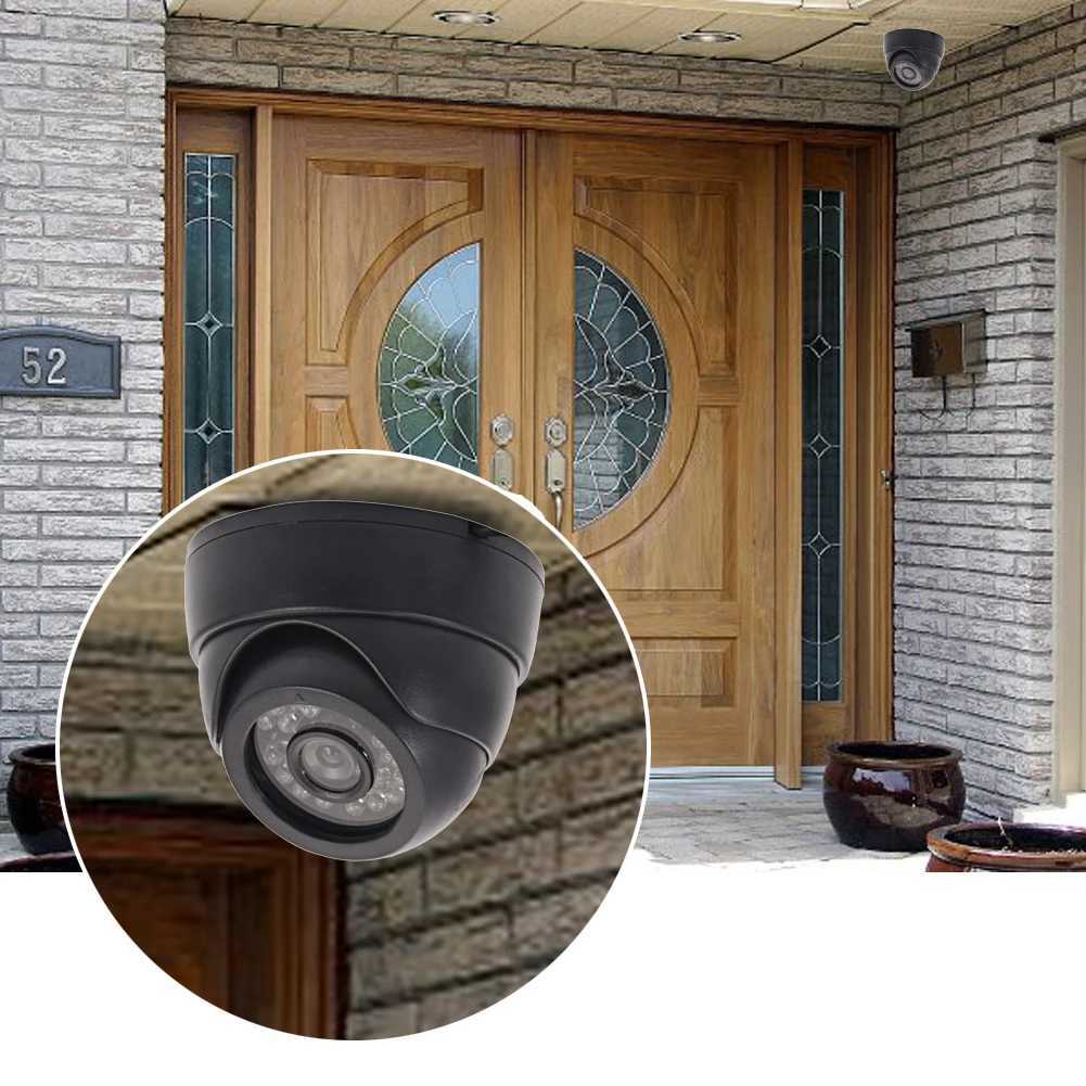 1200TVL 3.6mm 24 LED Outdoor Security IR Night Vision CCTV Camera Monitor 1/3 CMOS COLOR NTSC Lens Dome Camera 1080P IP CameraXJ241228