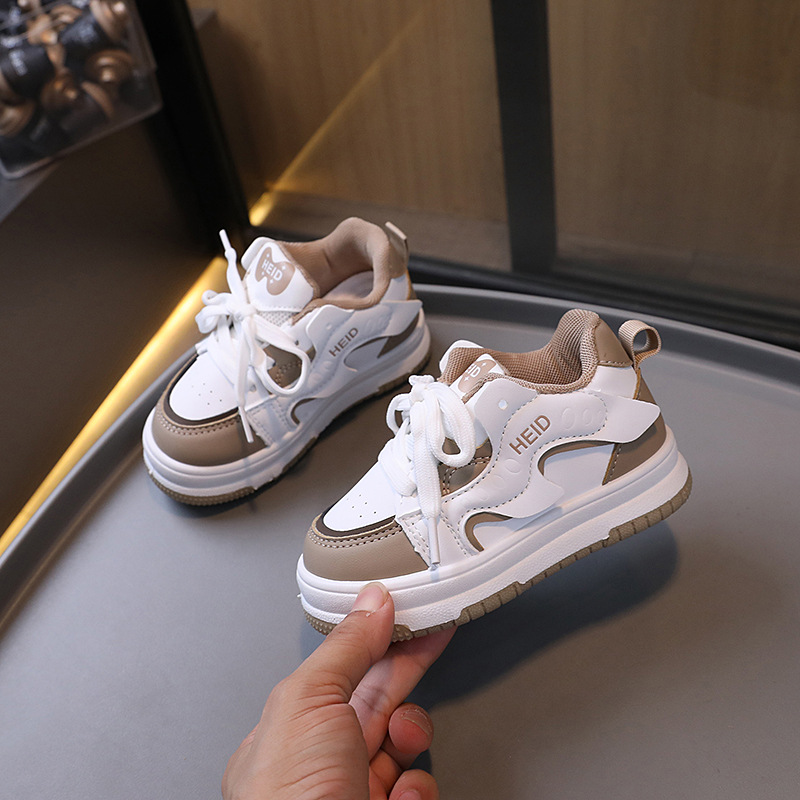 Kids Sneakers Boys Casual Board Shoes Toddler Enfant Non-slip Student Sports Shoes Happysteps Fashion High top Girls Trainers Sizes US5c-US1y