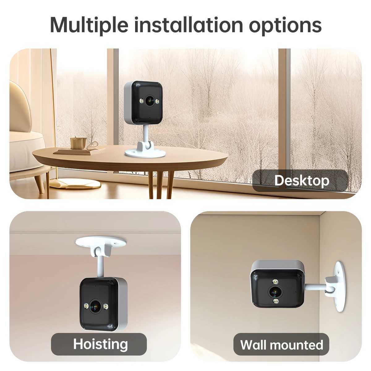 JOOAN 1080P WiFi Camera Smart Home Outdoor Wireless IP Surveillance Camera Security Baby Monitor CCTV Audio Video SurveillanceXJ241228