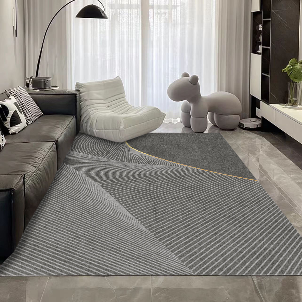 4879-58.8-BB-Room Carpets Large Bedside Rug Upgrade Non-Slip Rugs Home Decor