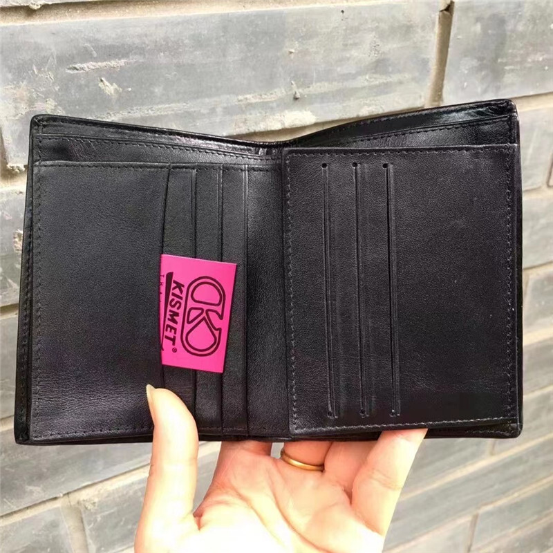Classical Designer Authentic Thailand Smooth Stingray Skin Male Short Wallet Genuine Exotic Leather Men Small Card Holders Purse