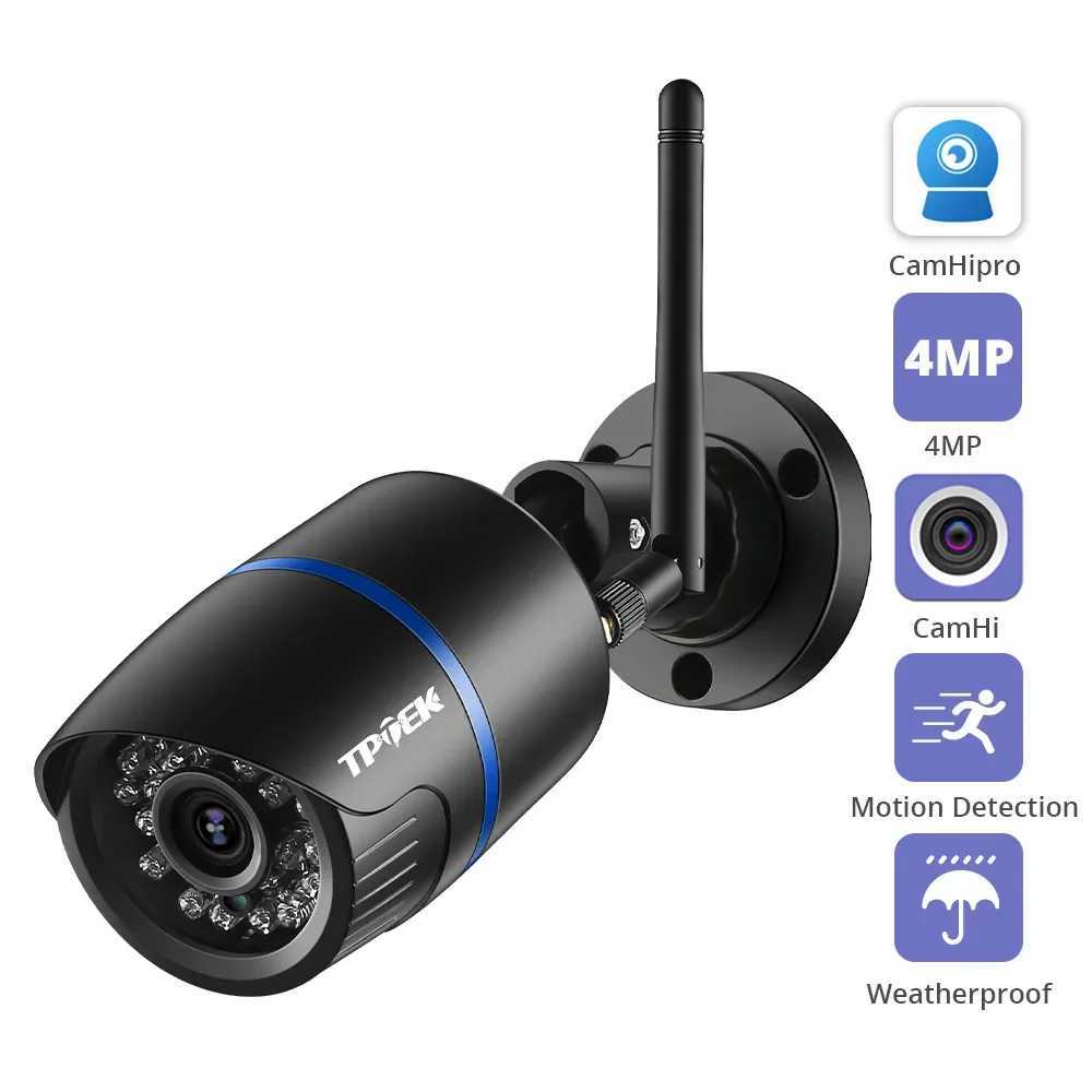 4MP 1080P IP Camera Outdoor WiFi Security Camera Wireless Video Surveillance Wi Fi Bullet CCTV HD Camara CamHipro CamHi CamXJ241228