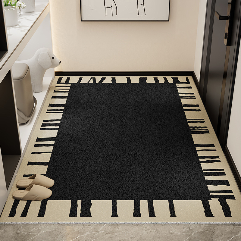 4800-59.99-BB-Room Bedroom Carpet Simple Lines Homestay Dirt Resistant And Easy to Take Care