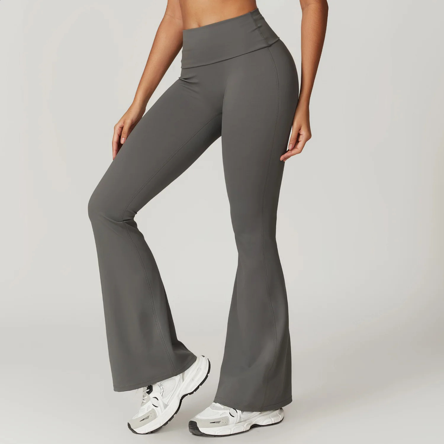Yoga Pants Women Bell Bottoms High Waist Sport Flare Pants Gym Fitness Leggings Women Female Legging Tummy Control Running Tight 241228