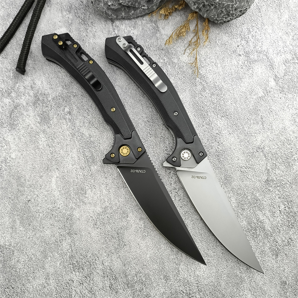 High Quality Russian HOKC Tactics Assisted Flipper Pocket G10 Portable Outdoor Folding Camping Multifunctional EDC Cutting Tool Fruit Knife 15535 3300