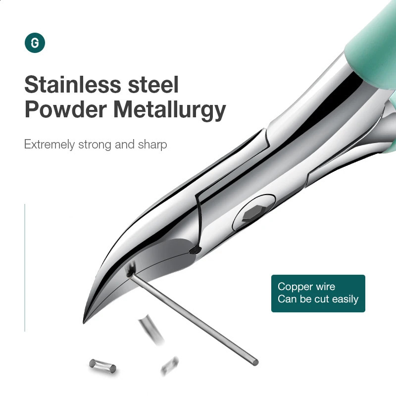 MR.GREEN Toenail Clippers Professional Pedicure Tool Nail Clippers Anti-Splash Ingrown Olecranon Cutters Manicure Tools Sets 241223