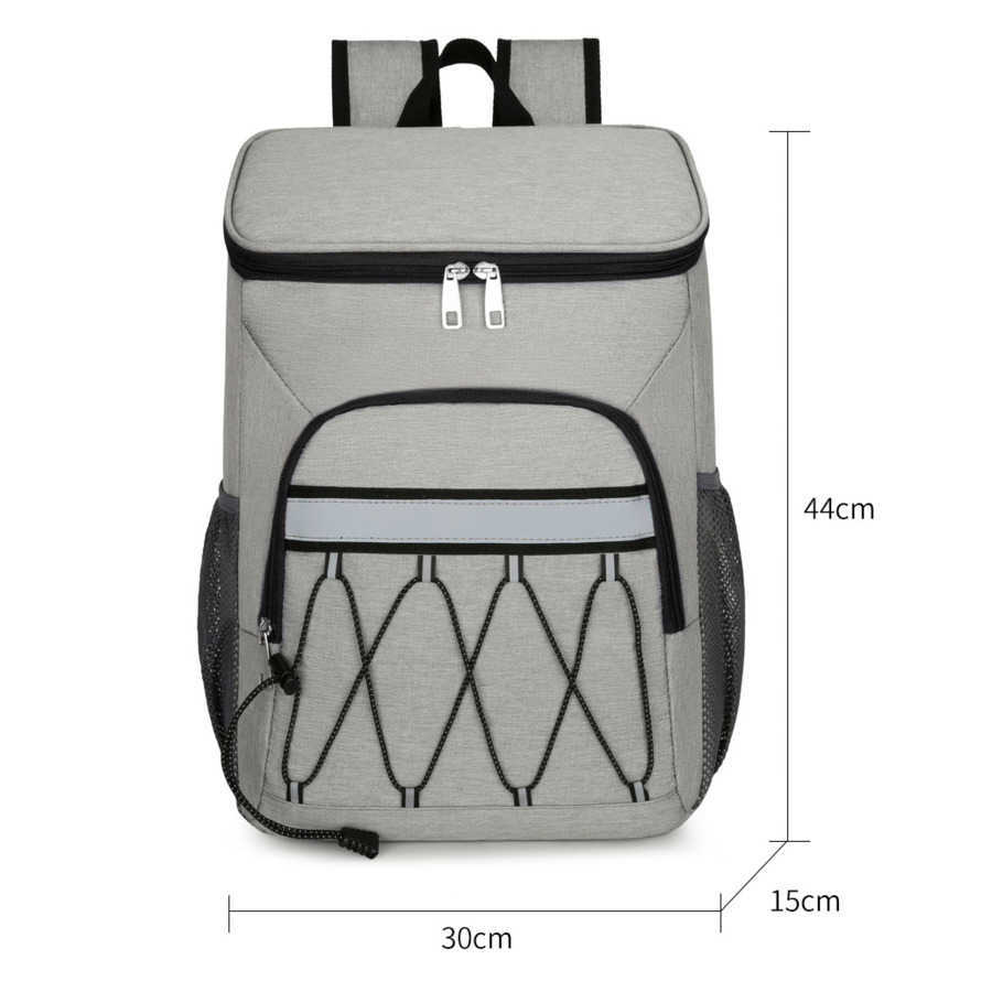 Backpack Insulation Bag Oxford Cloth Large Capacity Outdoor Picnic Backpack Multifunctional Splash Proof Picnic Bag 240920