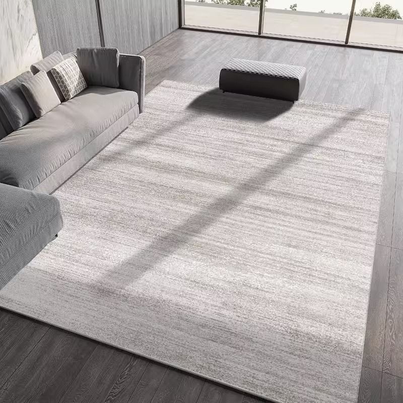 4893-62.88-BB-Beige Minimalist Striped Carpet Large Area Living Room Carpets Comfortable Soft