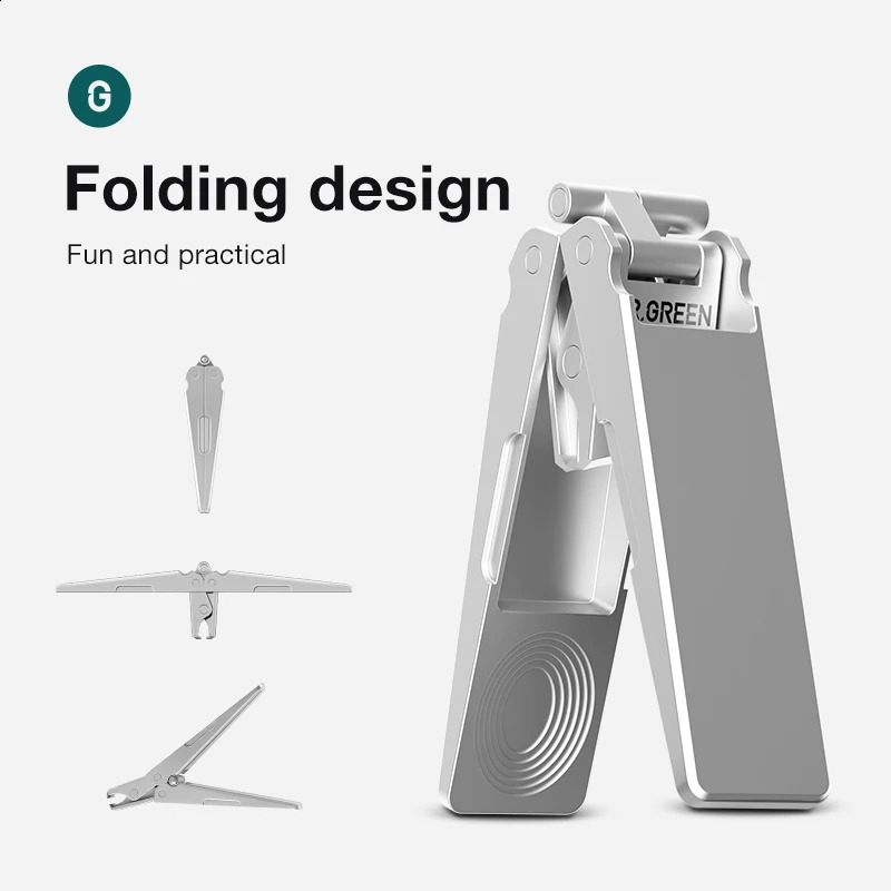MR.GREEN Innovative Folding Nail Clippers Collapsible Deformation Stainless Steel Nail Scissors Portable Travel Manicure Tools 241223