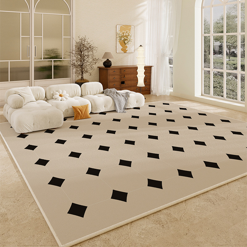 4812-53.88-GZX-Solid Color Carpet Living Room Large Area Carpets Bedroom Decoration Rug