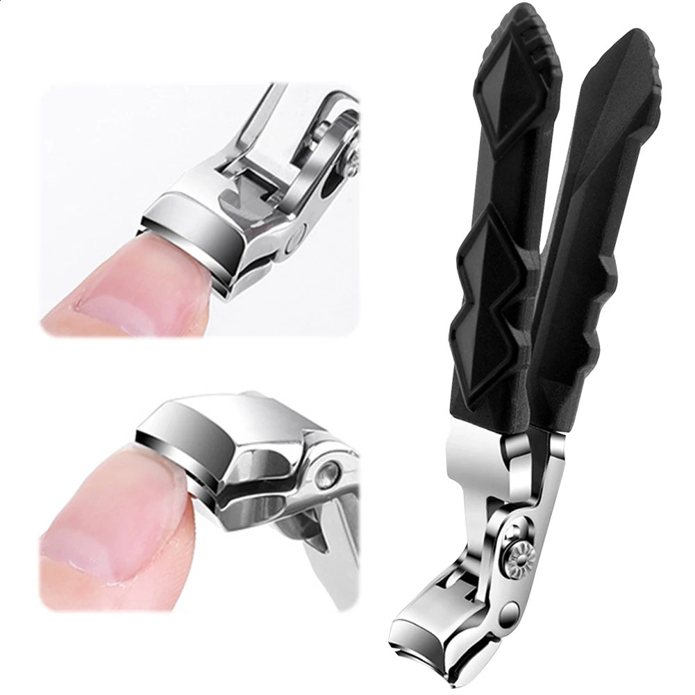 Stainless Steel Nail Clipper Toe Nail Clipper No Splashing Fingernail Clipper Nail Cutter Nails and Toenail Pliers for Seniors 241223