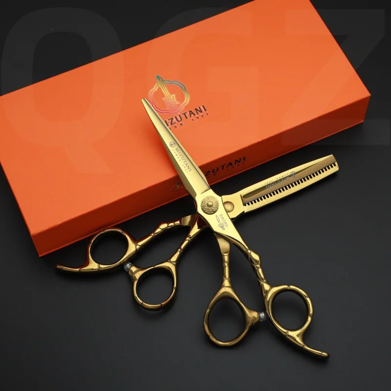 MIZUTANI Professional hair cutting tool hair salon hair cutting ultra-thin scissors set 6.0 inch hair scissors tool VG10 241228