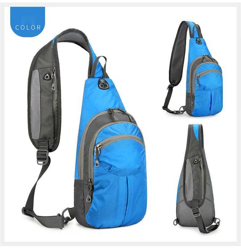 New Hikingdaypack Hiking Bag Outdoor Single Shoulder Chest Bag Crossbody Bag Sports Waist Bag 240920