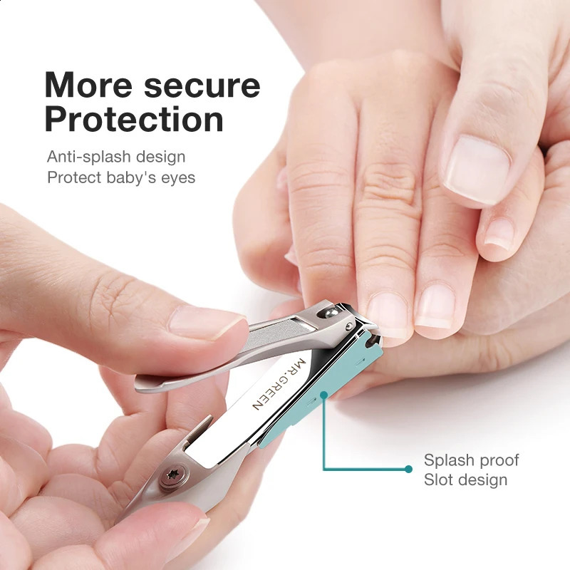 MR.GREEN Baby Safety Nail Clippers Nail Care Clippers Fingernail Cutter born Baby Convenient Nail File Manicure Tools 241223