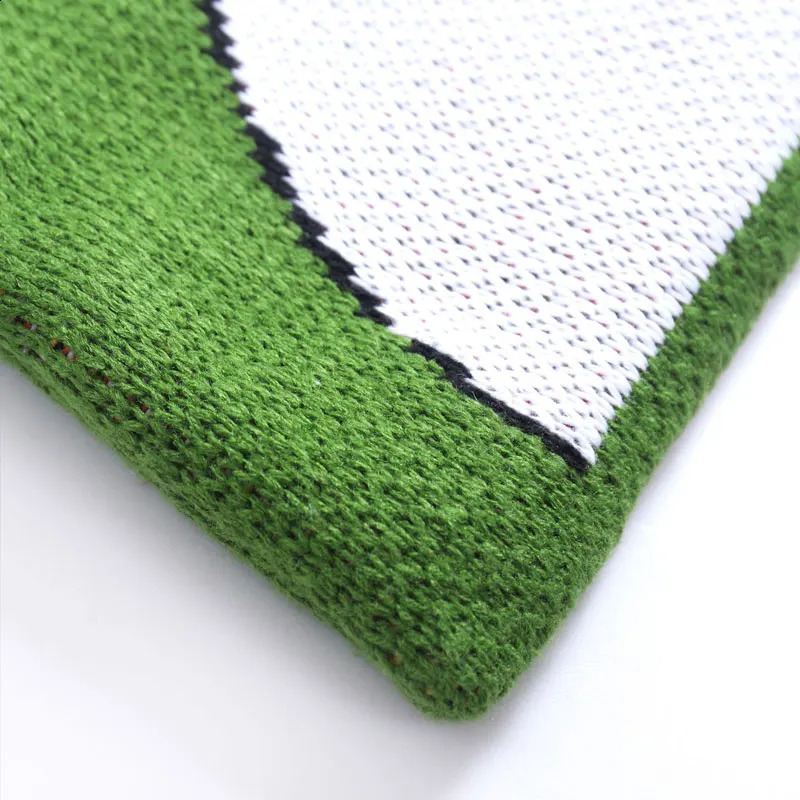 YoReAi Women Knitting Shoulder Bags Cute Duck Ladies Cartoons Handbag Casual Tote Literary BookBag Wool Shopping Bag For Girls 241225