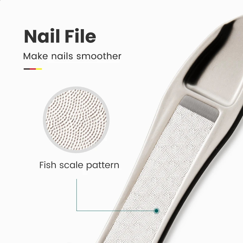 MR.GREEN Nail Clippers Stainless Steel Anti Splash Fingernail Cutter Manicure Tools Bionics Nail Trimmer Pedicure Scissor 250103