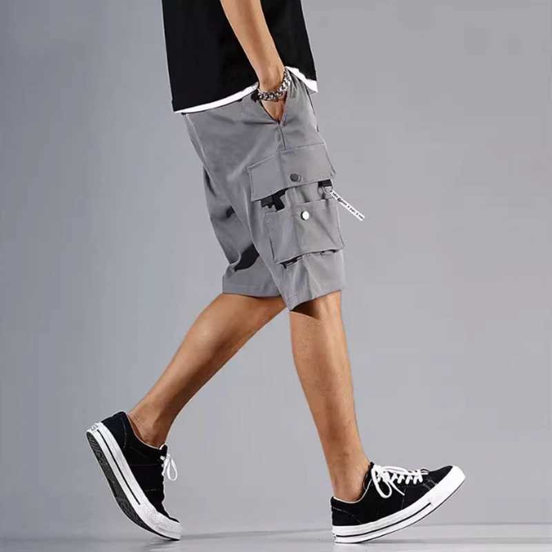 Cargo Shorts Mens fashion 2024 summer ins casual pants students trend port wind pants W241228