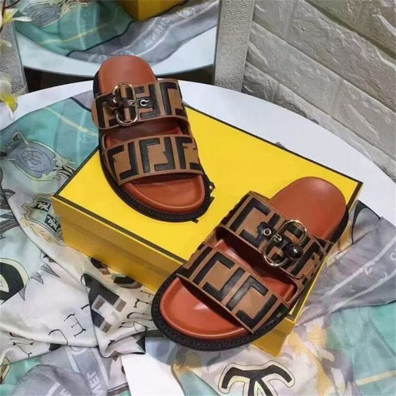 designer slides feel strap rubber sandals men shoes raffia double sliders fashion summer slippers flat leather non slip sole2025