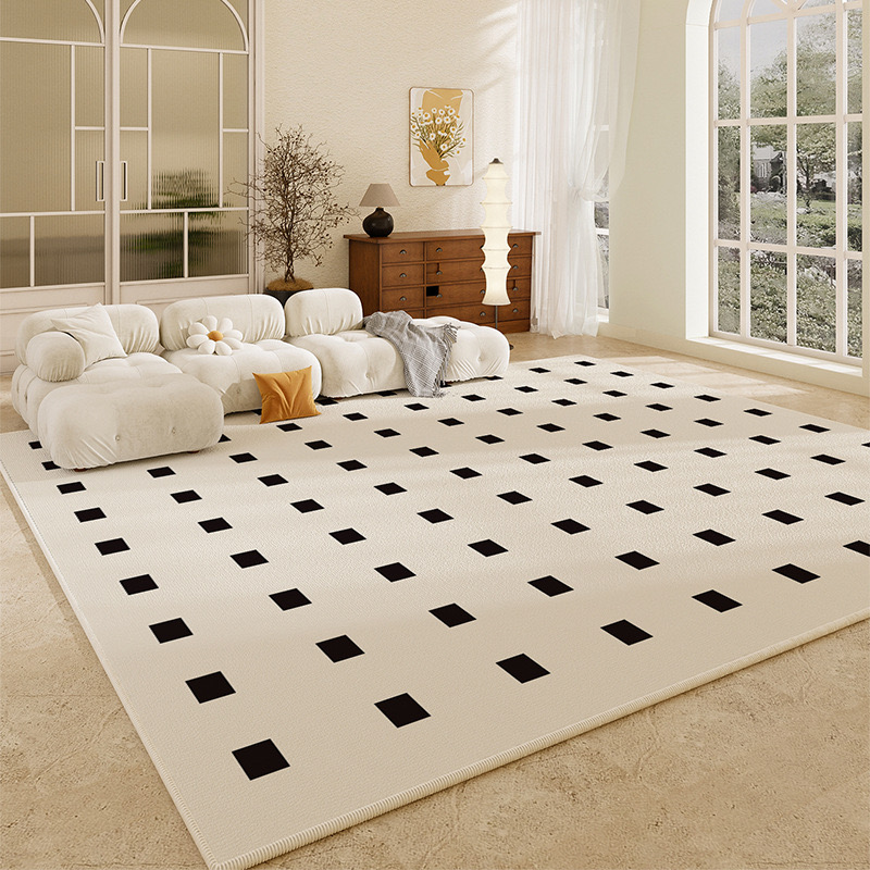 4950-53.88-BB-Striped Carpet Large Area Living Room Carpets Comfortable Soft Bedroom Rug