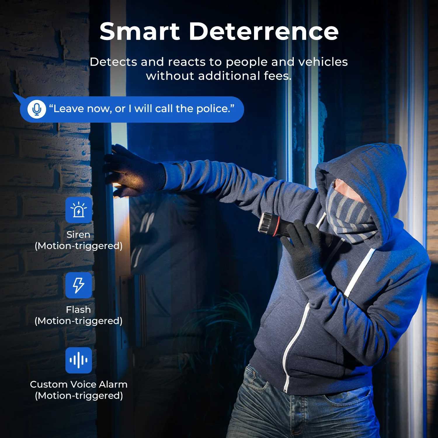 IMILAB New Outdoor Surveillance 3K+3K Dual Lens Camera 360 PTZ/Colour Night Vision/7/24 Work/MiHome App - EC6 Dual UpgradedXJ241228