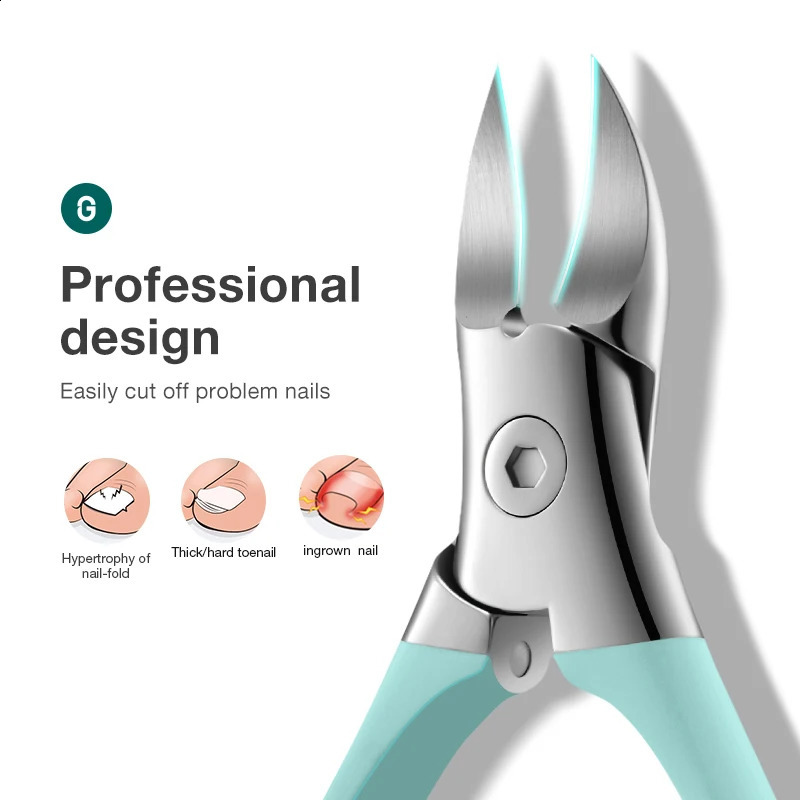 MR.GREEN ingrown Nail Clippers Toenail Cutter Stainless Steel Pedicure Tools Thick Toe Nail Deep Into Nail Grooves 241223