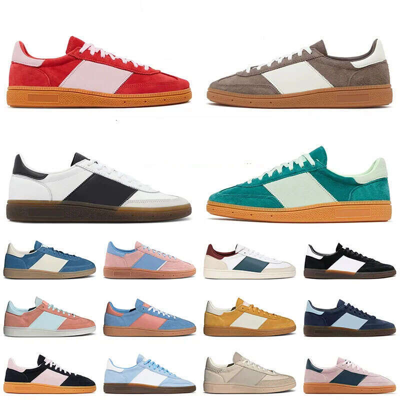 new Wholeale Women Men Handball peziale Deigner Caual Shoe Athletic Sporty & Rich pezialneaker Platform Flat Suede Clear Pink Arctic Night Brown suede casual shoes