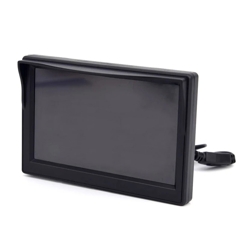 5 Inch Car Monitor HD Digital Screen TFT LCD Display for Parking Rear View Rrse Camera C251017